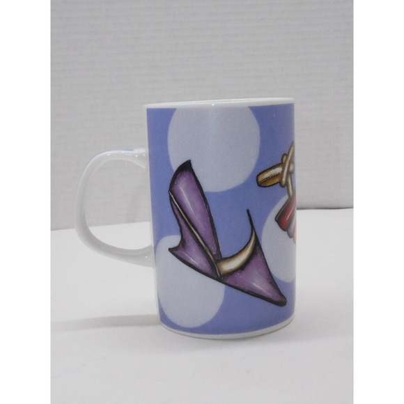The Museum Co. Michelle Broussard Porcelain Coffee Cup Mug "Shoe are the one!" - Picture 2 of 10